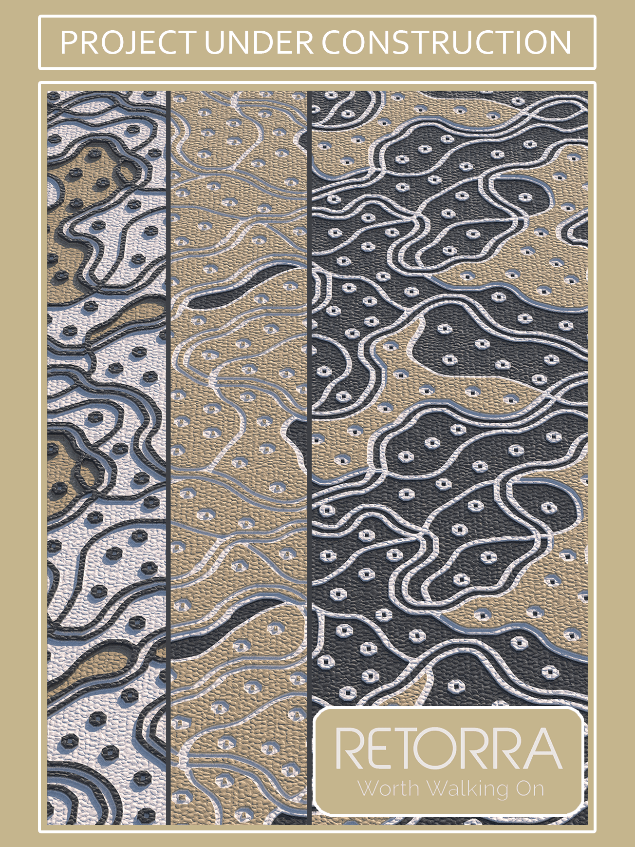 Color Rug Construction z BERGEN PROJECT (under construction) – Retorra Rugs